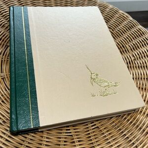 vintage coffee table book - BIRDS